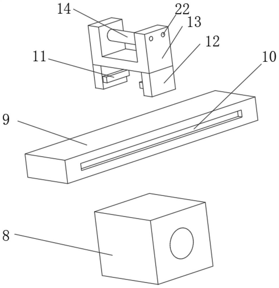 Coarse material steel polishing device for milling cutter machining