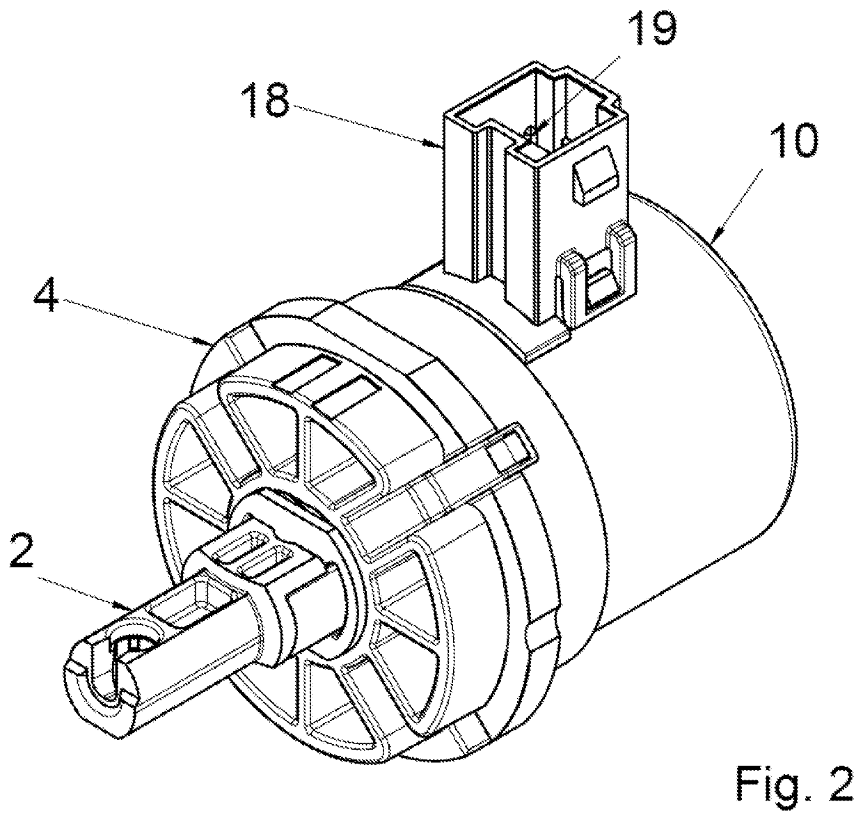 Linear stepper motor, device and method for manufacturing the linear stepper motor
