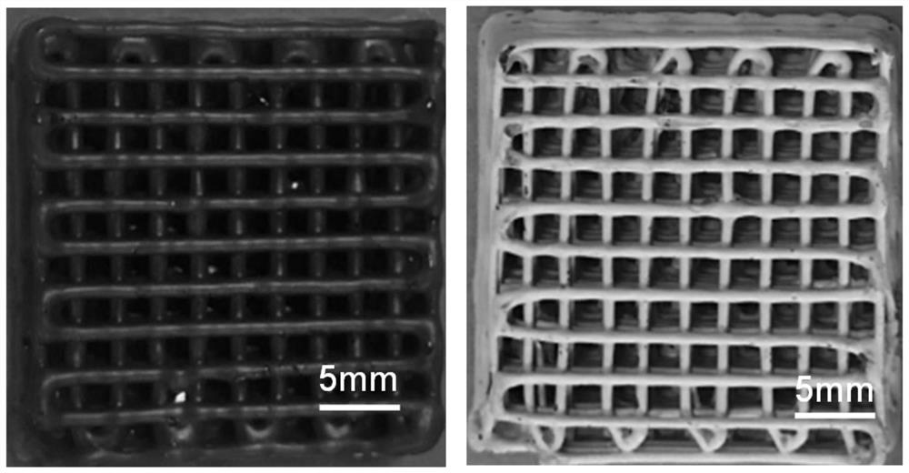 A magnetothermal responsive shape memory hierarchical porous nanocomposite bioscaffold based on 3D printing emulsion and its preparation and application