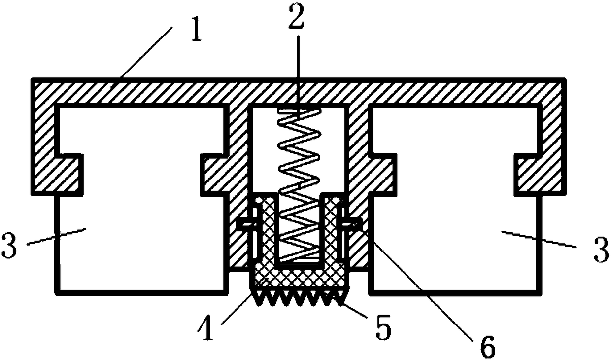 Magnetic wire connecting device