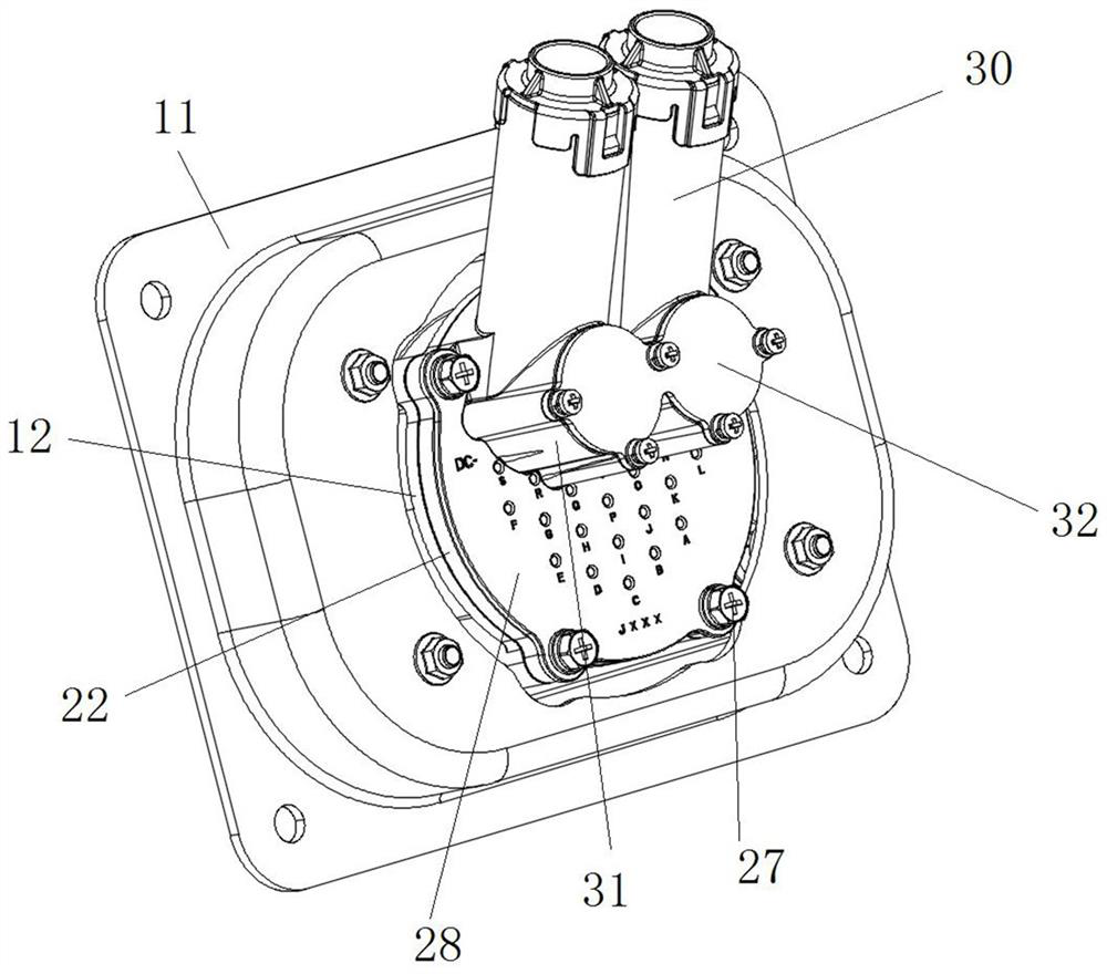 A connector and ferrule assembly thereof