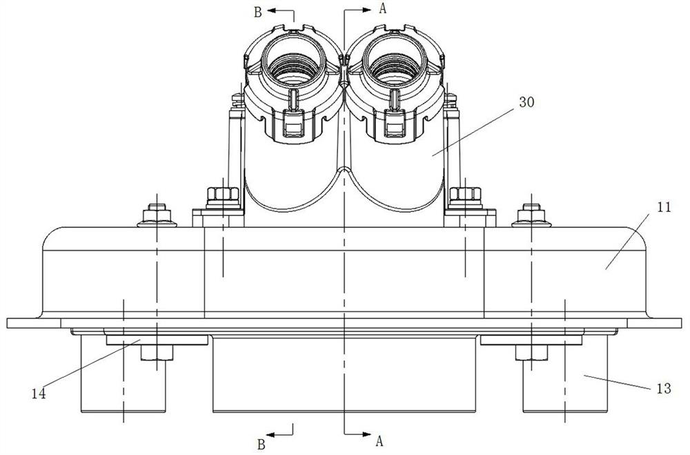 A connector and ferrule assembly thereof