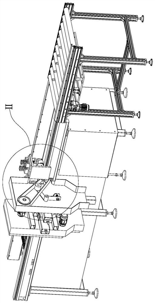 A double-sided deburring equipment for film-coated thin plates