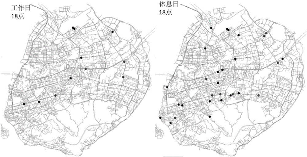 Method for recognizing difficulty in taking taxi on basis of GPS data