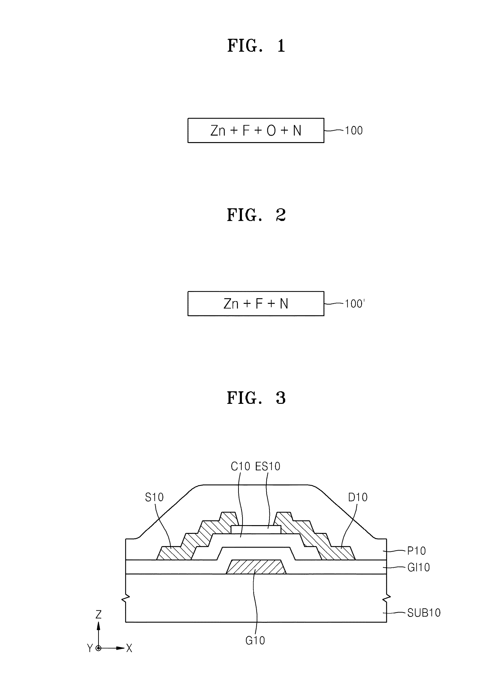 Semiconductor materials, transistors including the same, and electronic devices including transistors