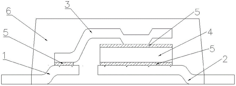 A kind of fabrication process of diode