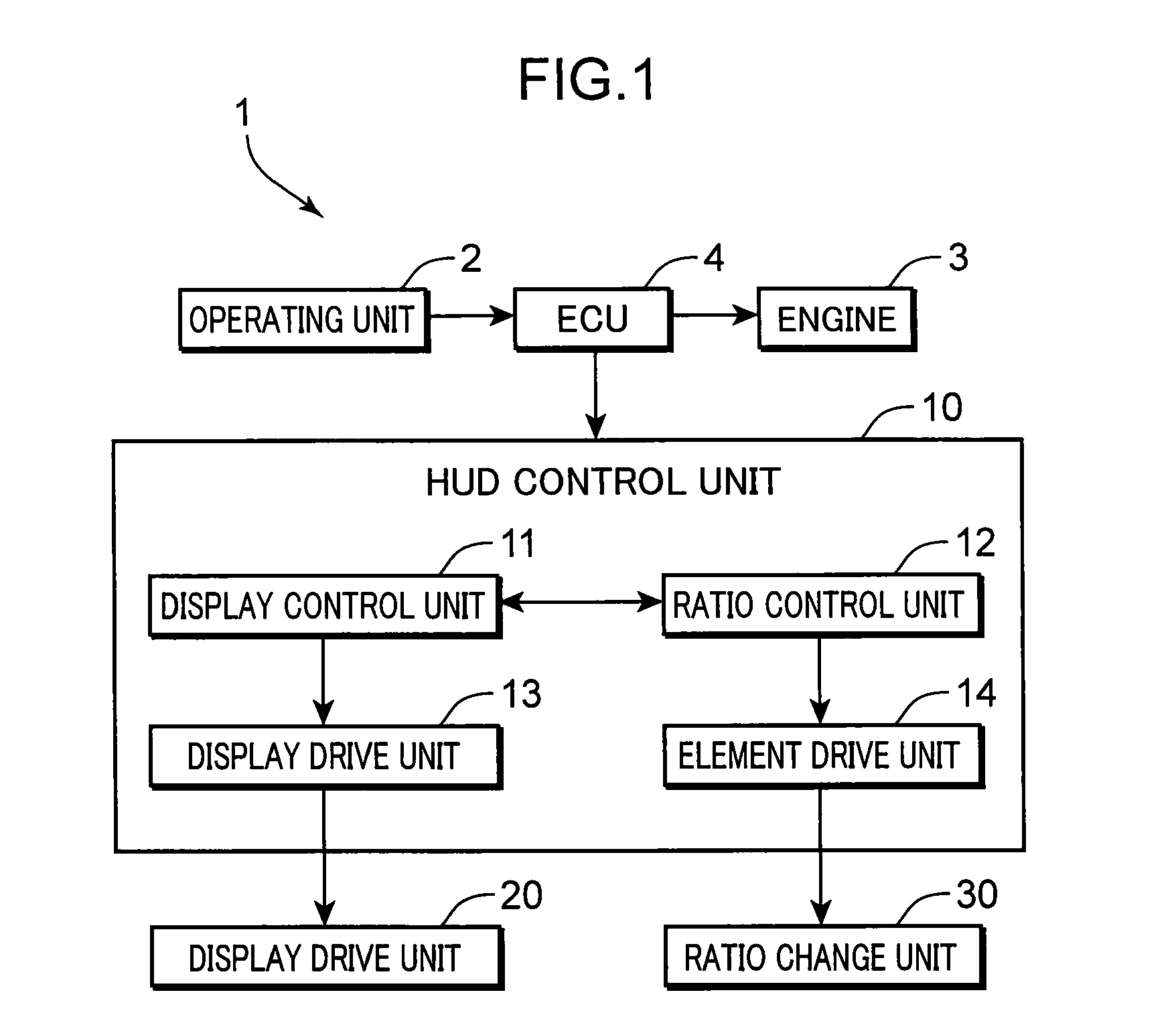 Transmissive display apparatus, mobile object and control apparatus
