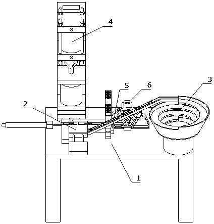 Automatic expansion breakage and feeding and discharging equipment for crank connecting rods