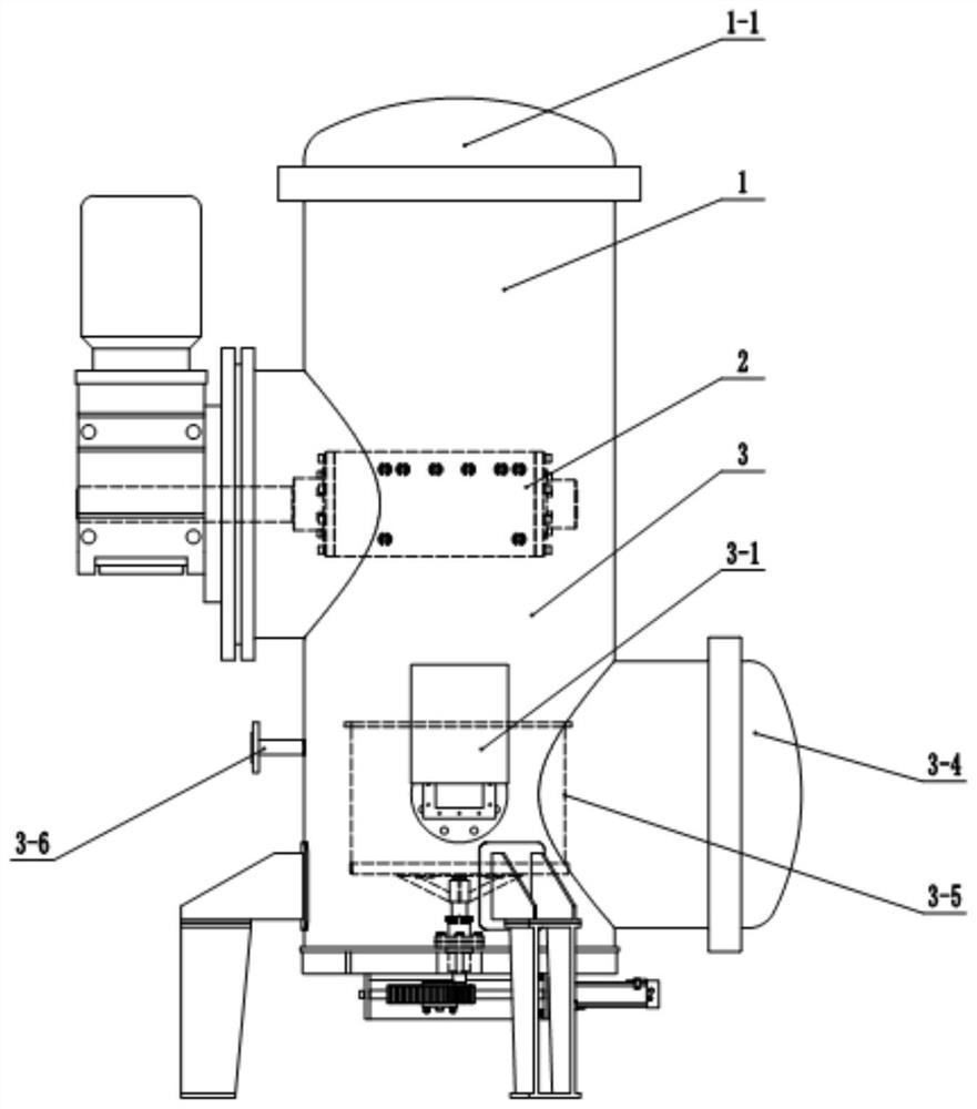 Medical waste disinfection treatment device