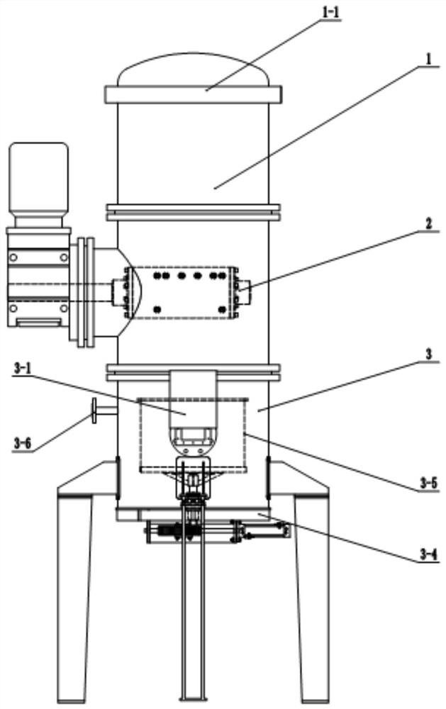 Medical waste disinfection treatment device