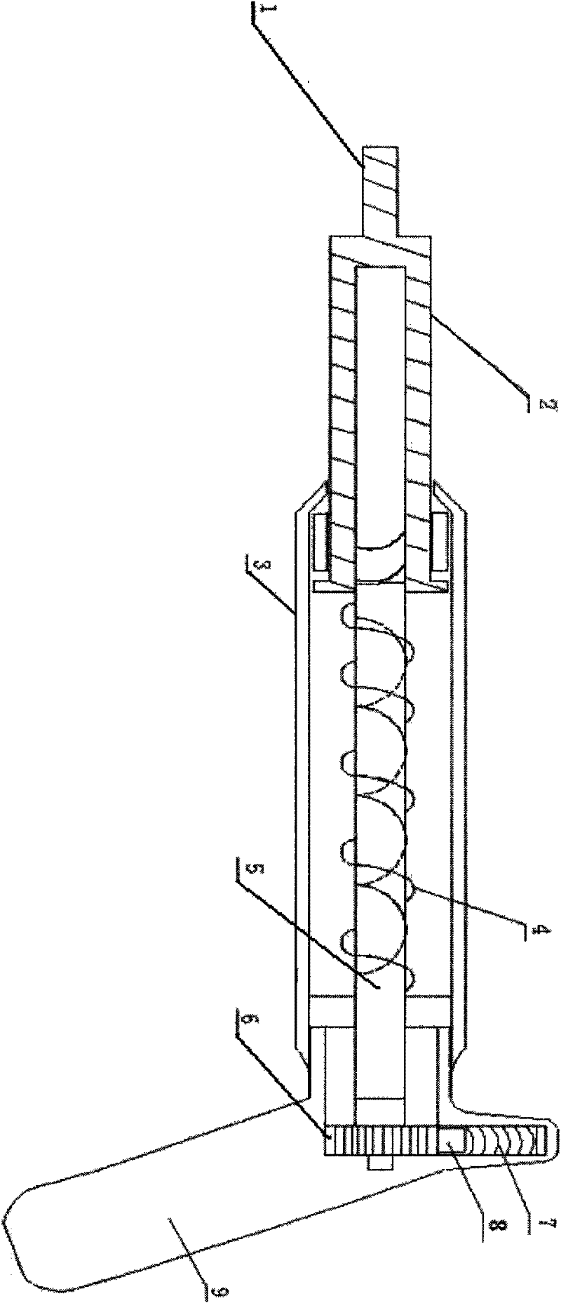 Marrow cavity puncture driving device