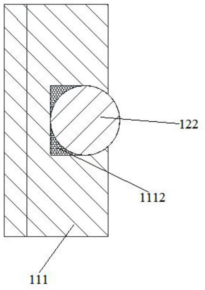 Drill rod centralizing ring and drilling device for horizontal drilling