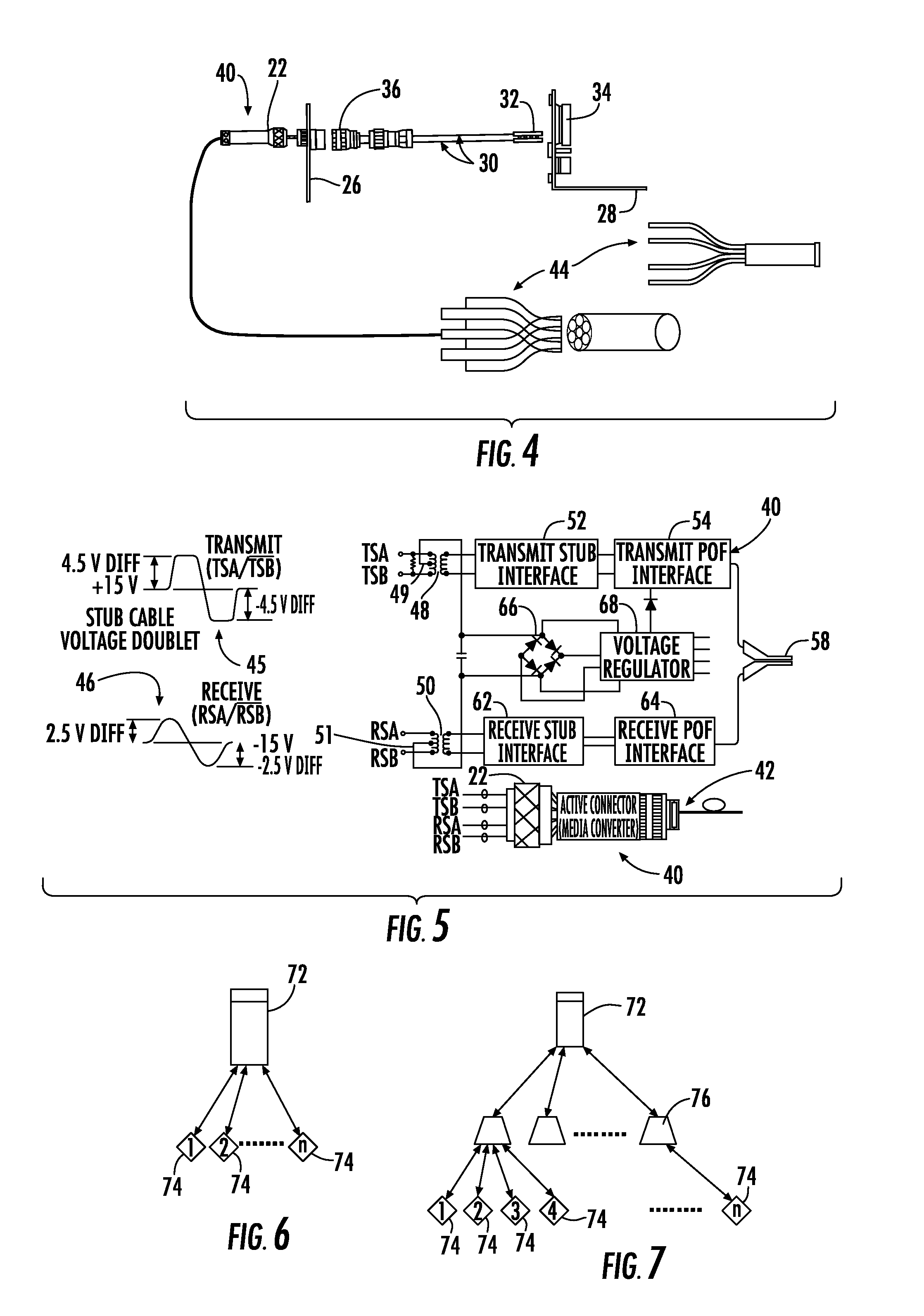 Optical fiber interface system and connector