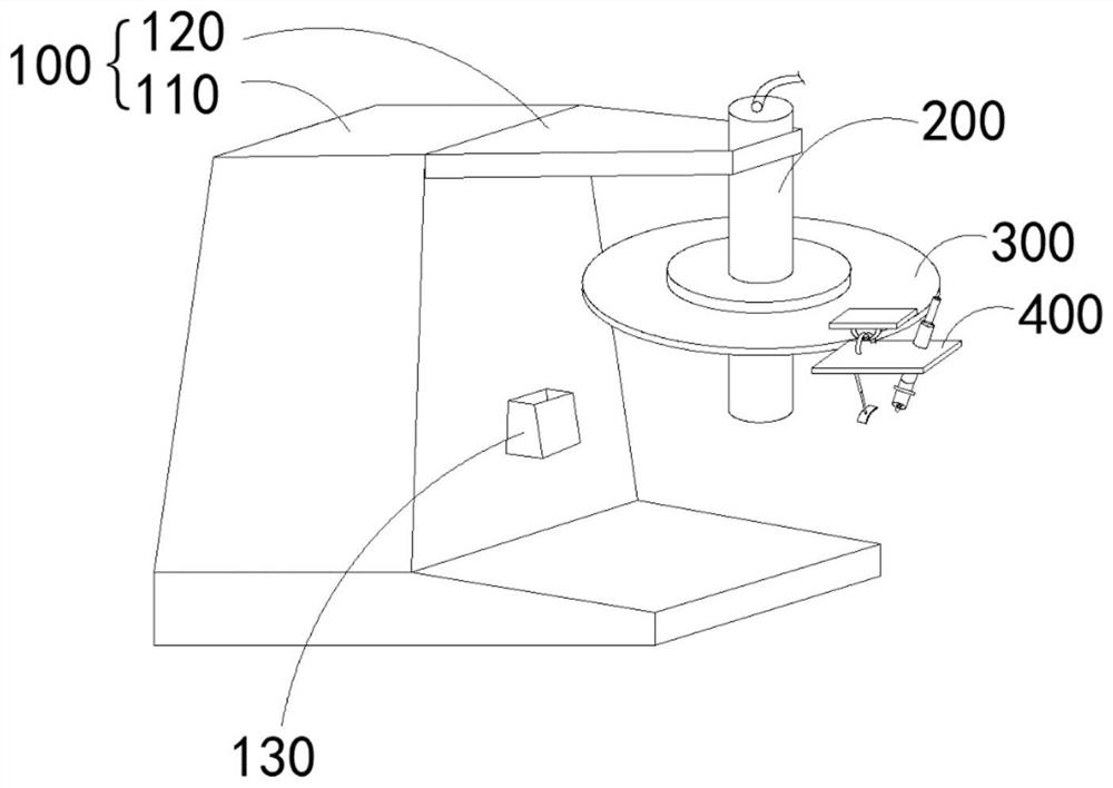 Nerve block injection device, auxiliary injection method and medical equipment