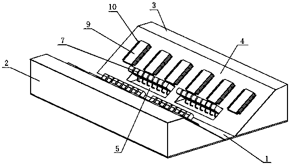 A transport device for horizontal steel coils