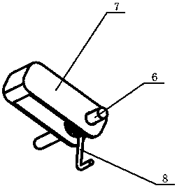 A transport device for horizontal steel coils