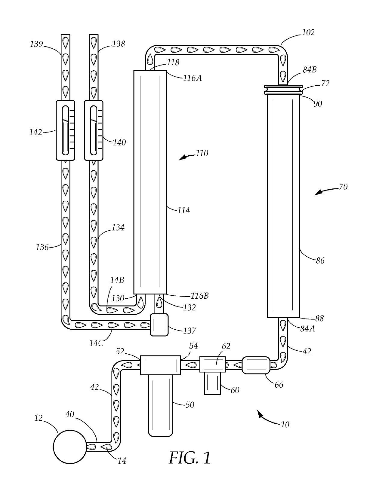 Pump-assisted water filtration system
