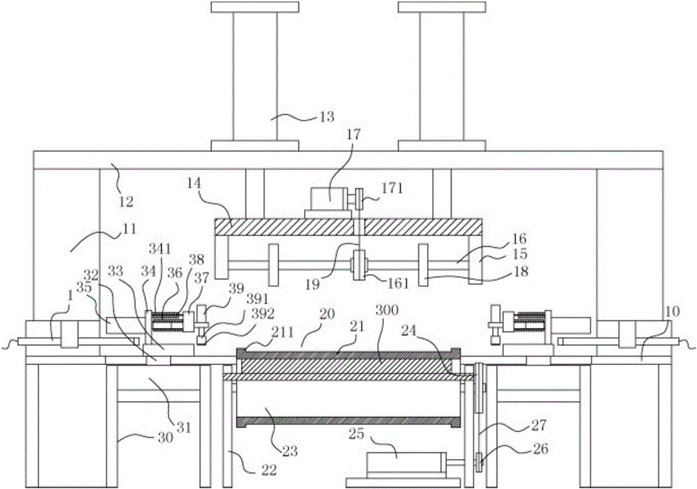 Indentation mechanism for automatic paperboard compression of corrugated cases