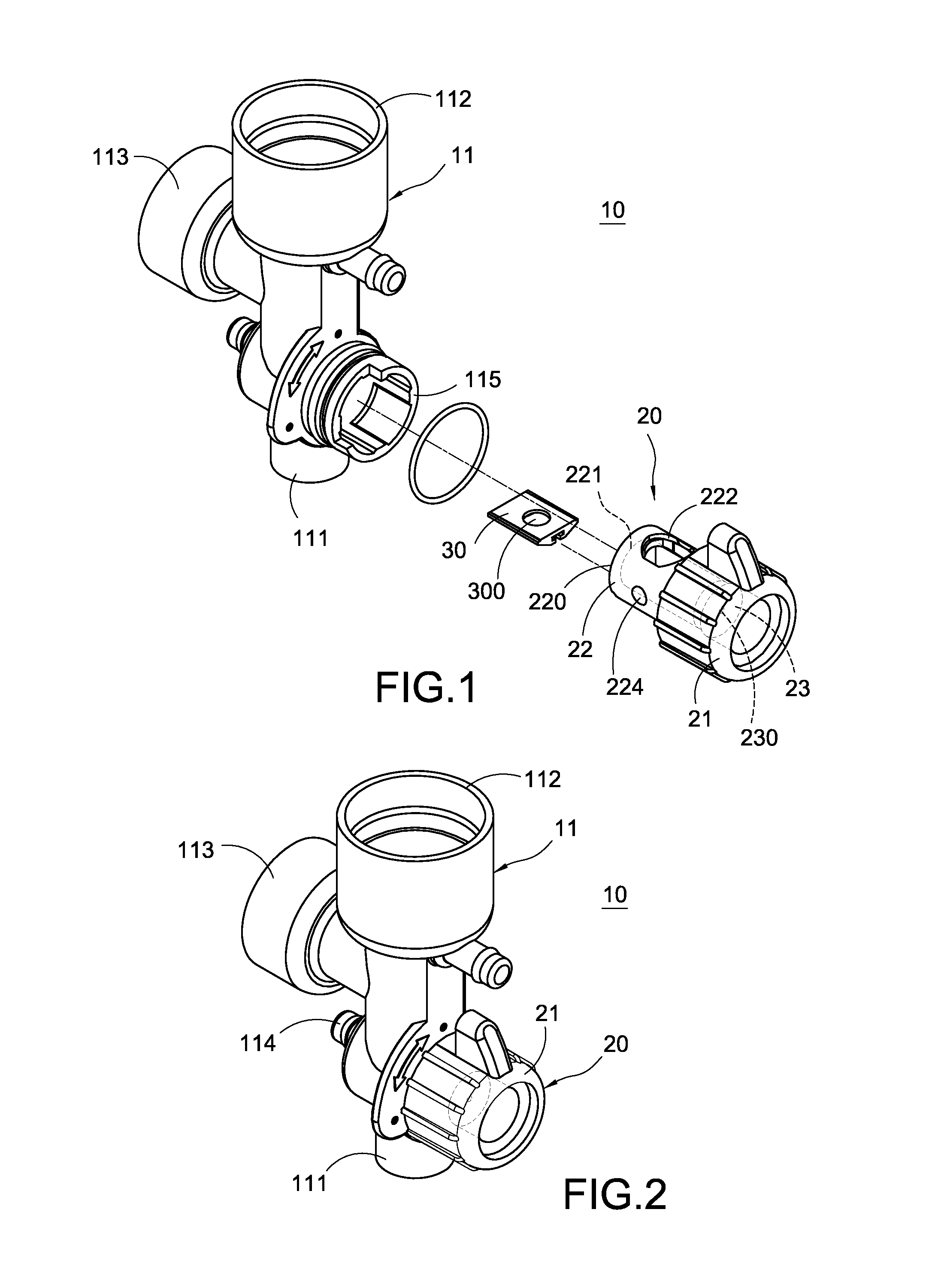 Airtight suction device with air supply function and rotary switch thereof