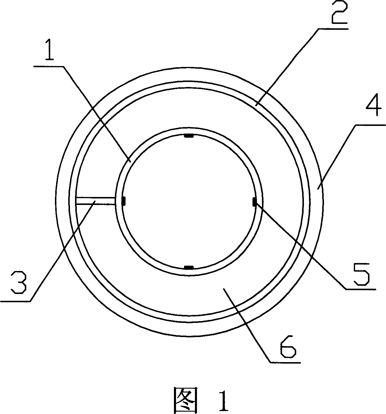 Cement base material anticracking testing device and testing method thereof