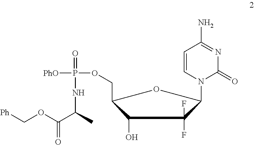 Formulation comprising a gemcitabine-prodrug