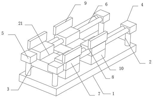 Special-shaped stainless steel hardware numerical control machining center