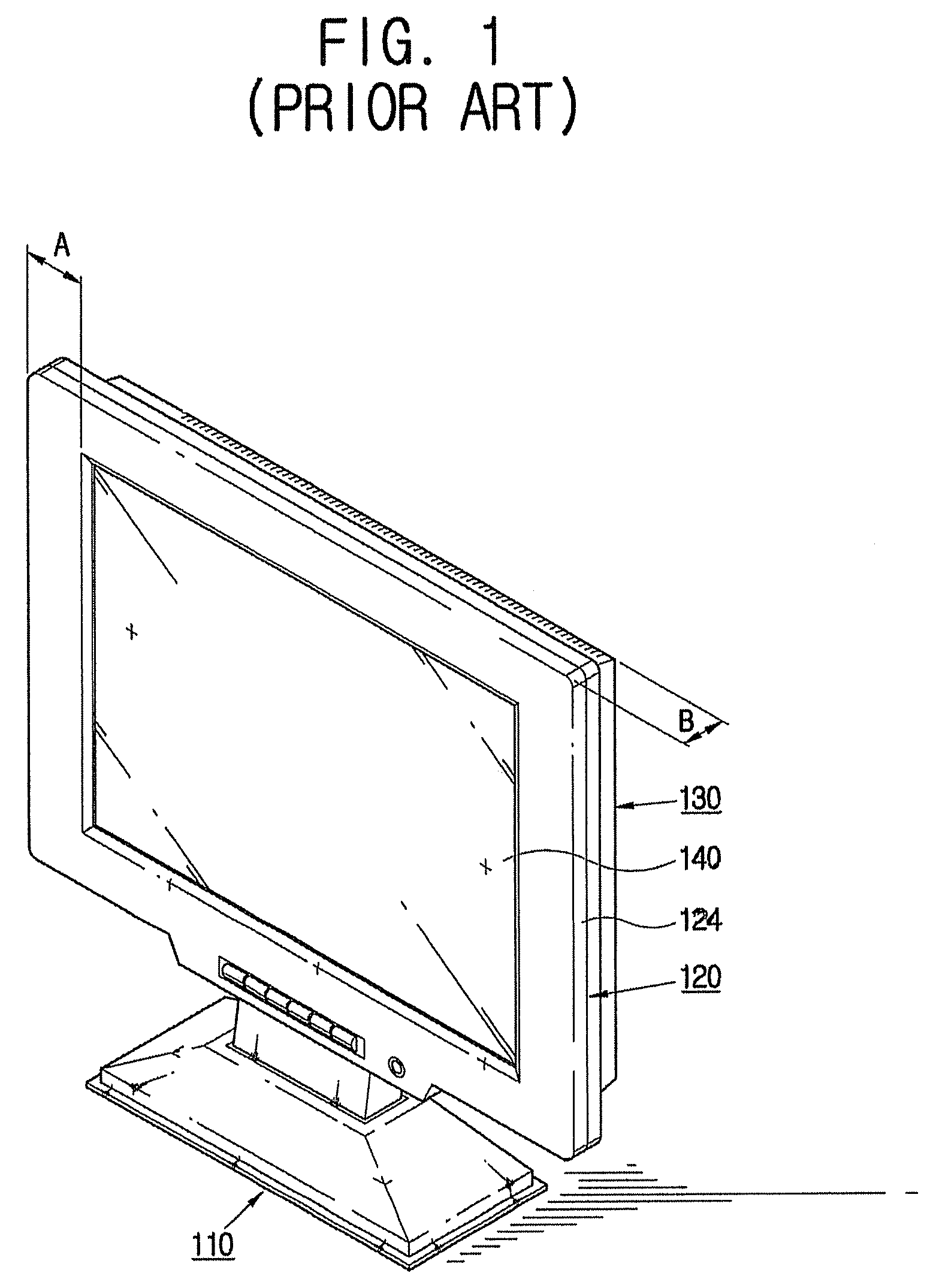 Thin display apparatus