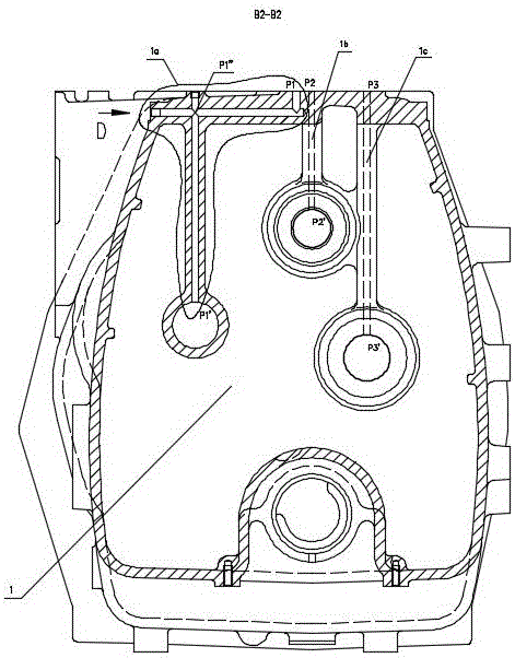 A leak detection and plugging assembly and plugging method for an oil passage hole of a tractor gearbox body