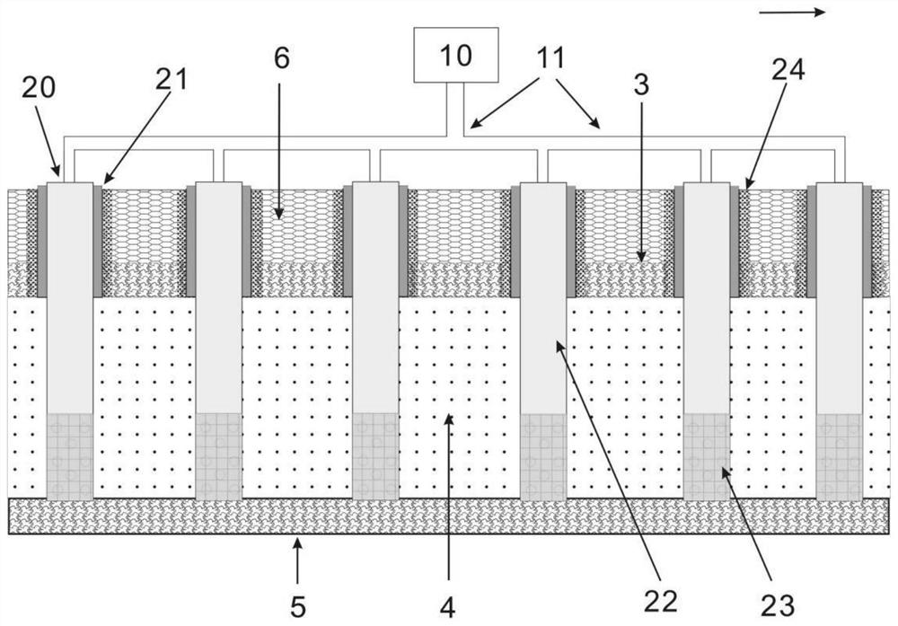 Construction method of air curtain wall
