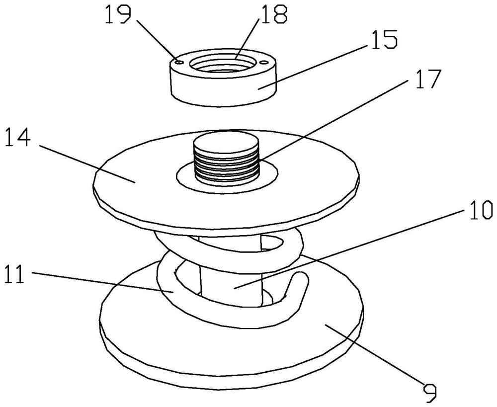 A bracket for a drainage pump and its manufacturing method