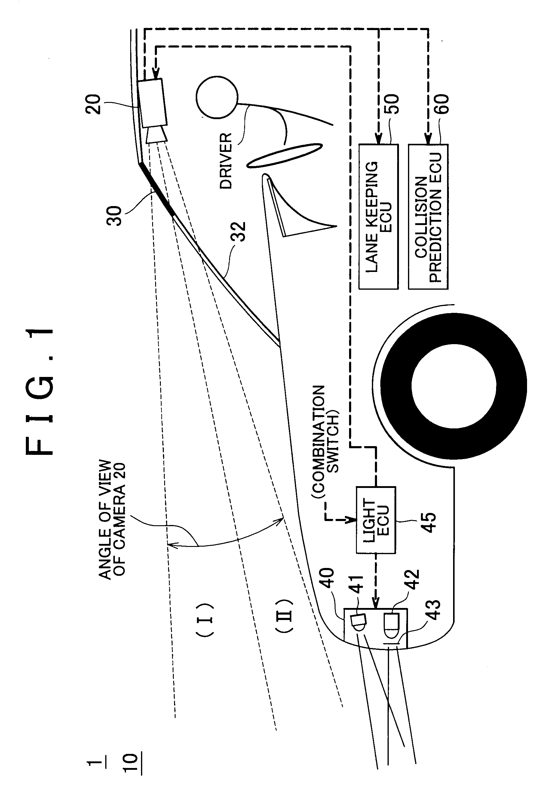 Vehicle imaging system and vehicle control apparatus