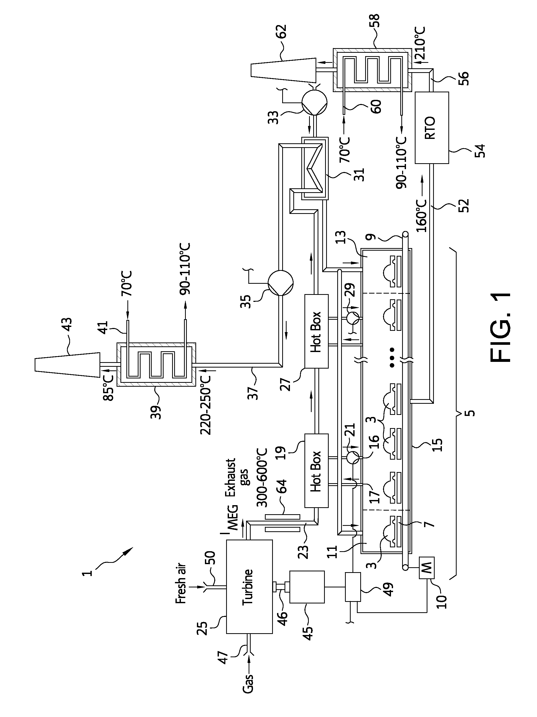Drying System having a Thermal Engine