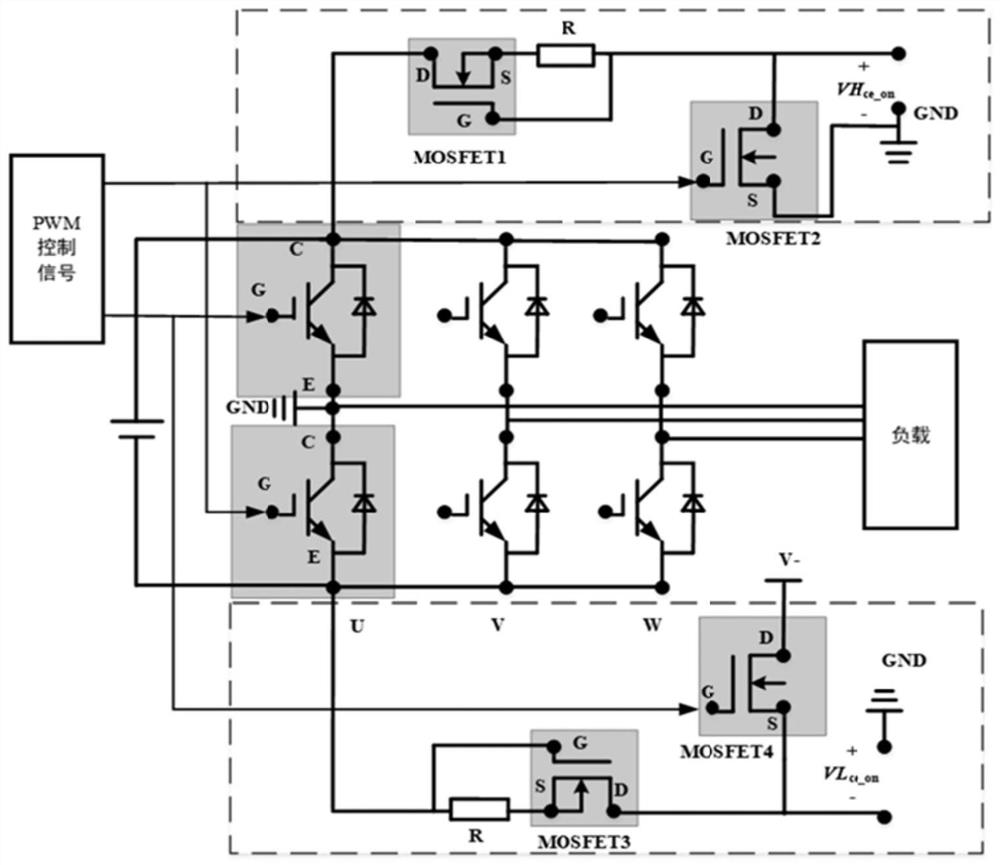 Photovoltaic inverter IGBT junction temperature online correction method and system considering aging