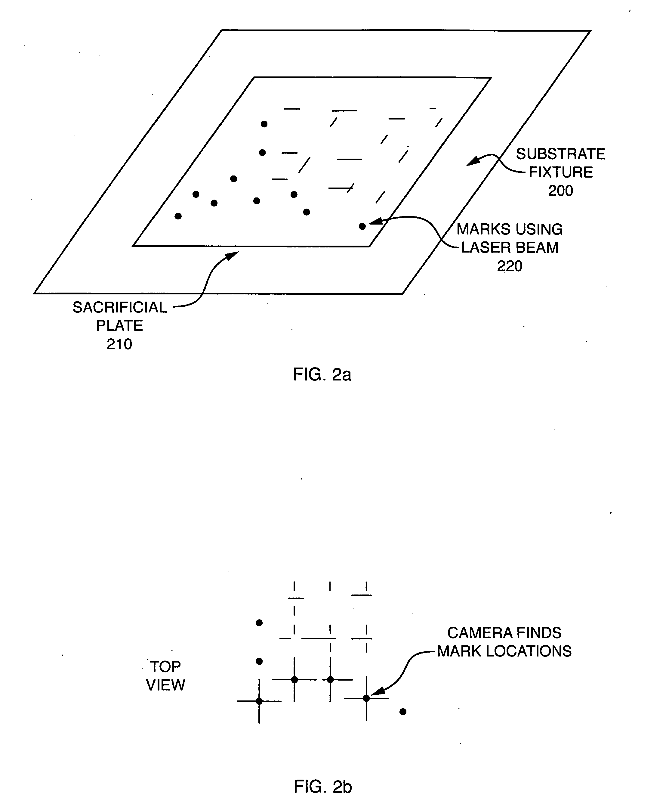 Laser trim motion, calibration, imaging, and fixturing techniques