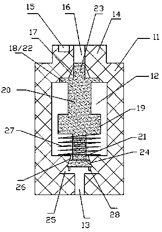 High-safety device capable of achieving automatic inflation