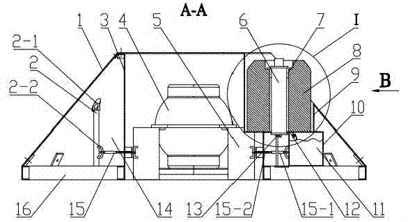 Anti-trawl seabed base of ocean bottom seismograph