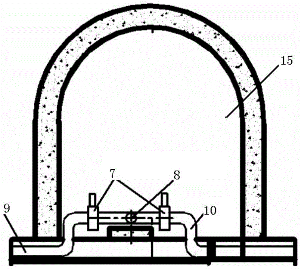 Mine water disaster simulation test device