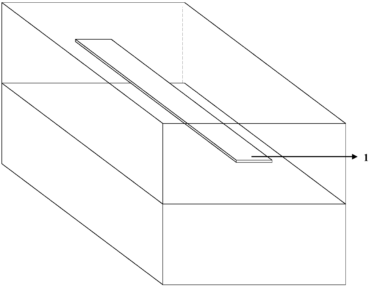 Composite silicon-based waveguide structure and preparation method thereof