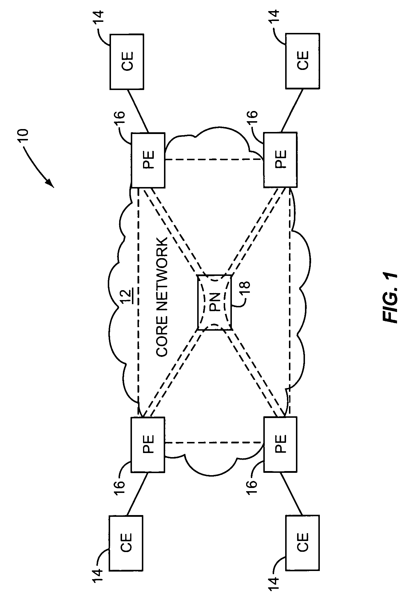 Autodiscovery for virtual networks