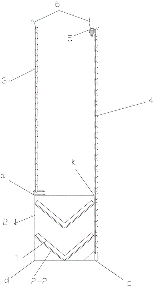 Hanger for angle steel galvanization