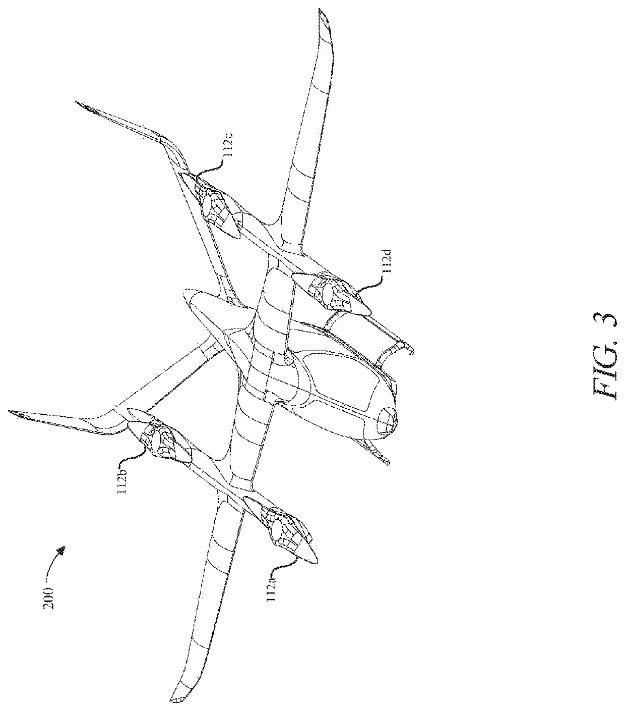 Methods and systems for reducing rotor acoustics of an aircraft