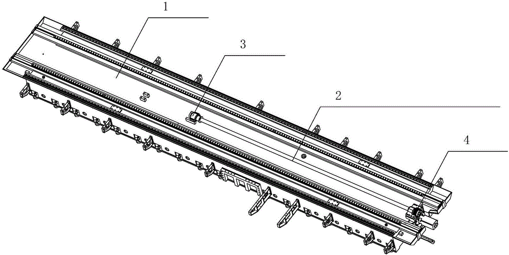 Lead screw anti-drooping oil cylinder supporting device of numerical control machine tool