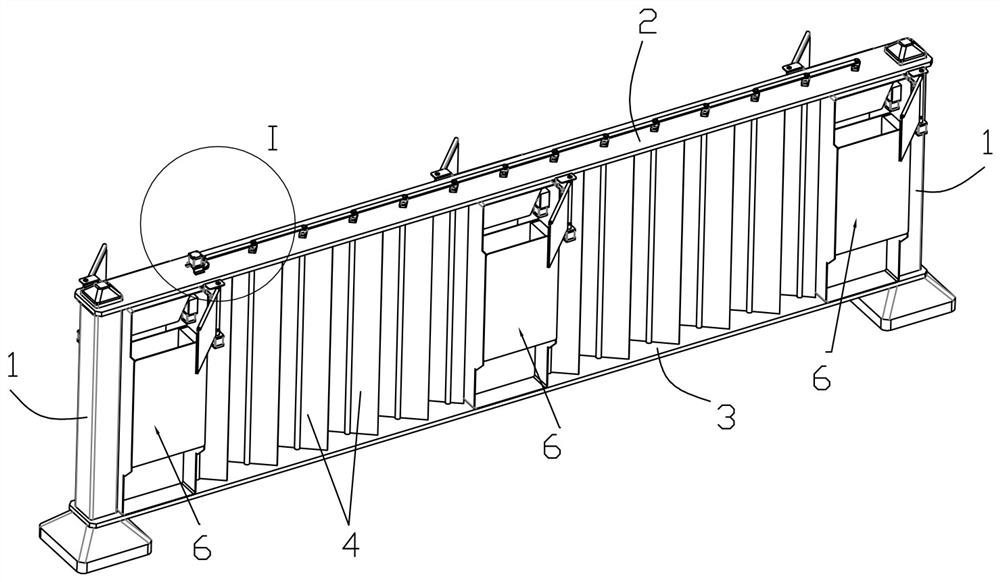 Intelligent and deformable road lighting barrier