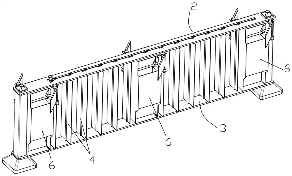 Intelligent and deformable road lighting barrier