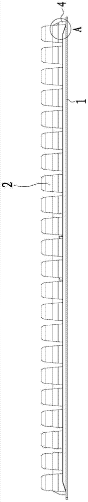 An easy-to-take seedling tray