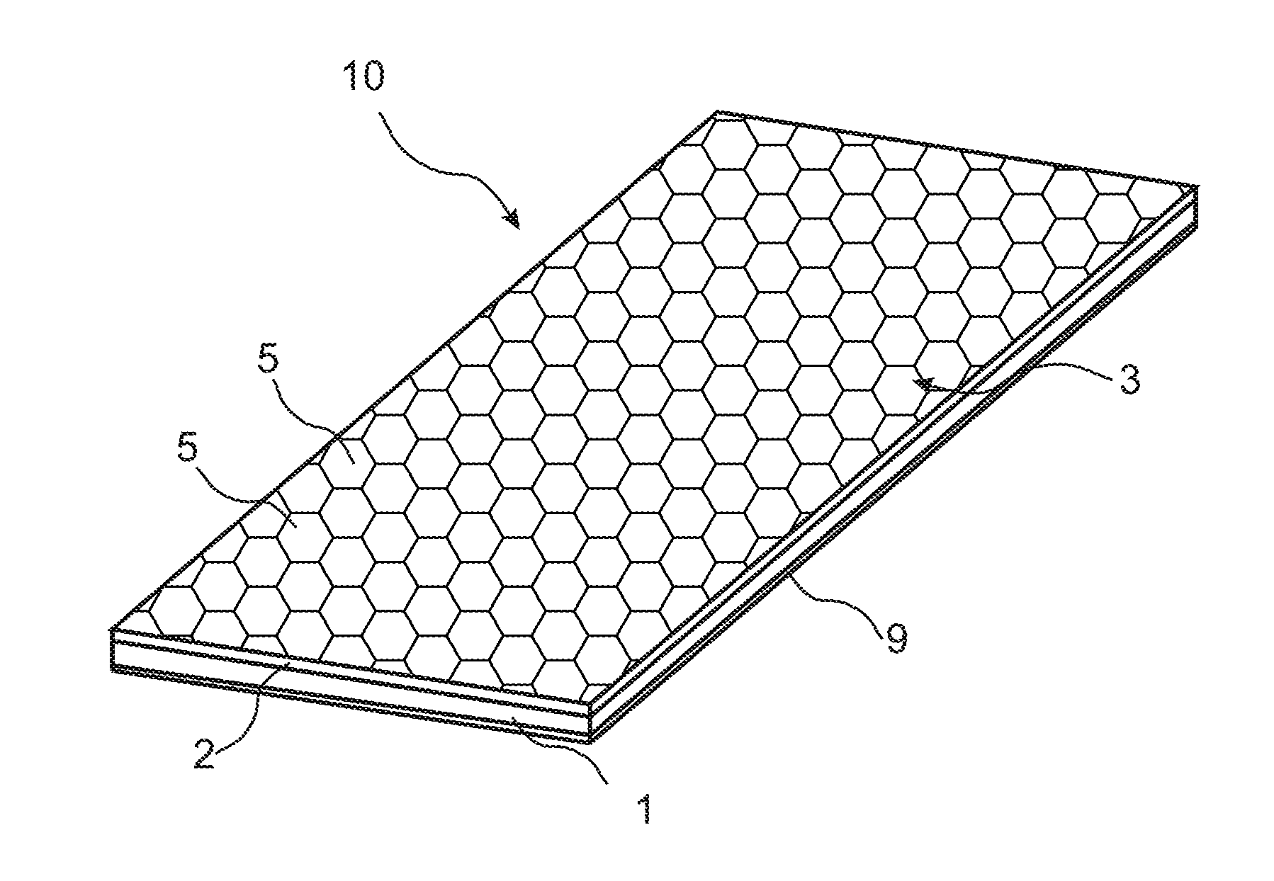 Method of forming a building panel or surface element and such a building panel and surface element