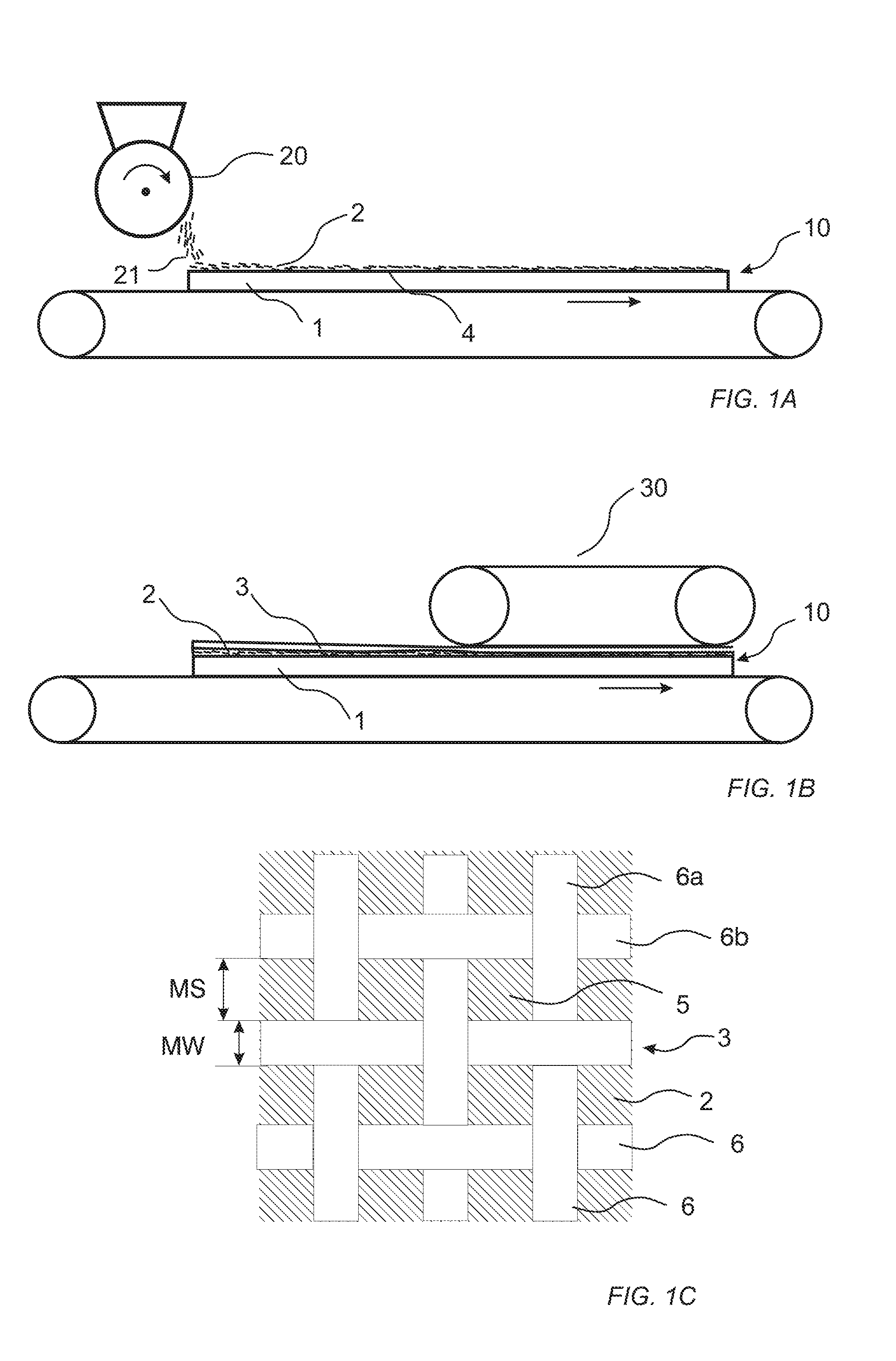Method of forming a building panel or surface element and such a building panel and surface element