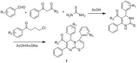 2H,6H-pyrimido[2,1-b][1,3]thiazine derivative and application thereof
