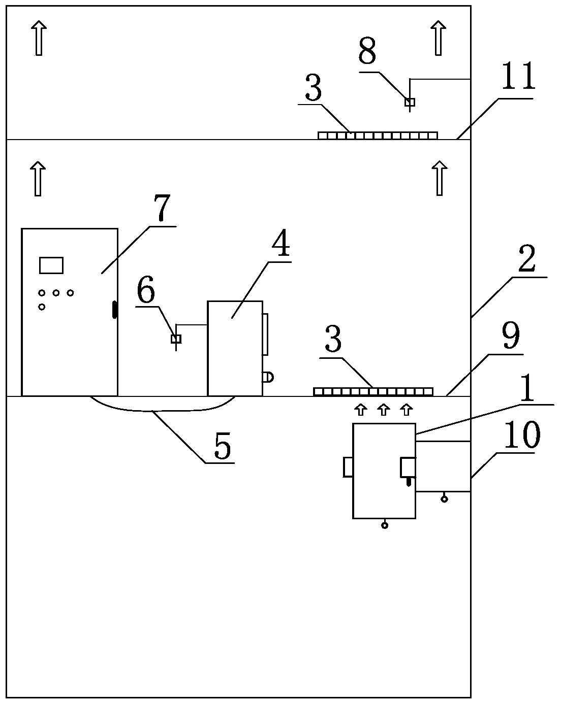 Wind turbine cooling system and wind turbine