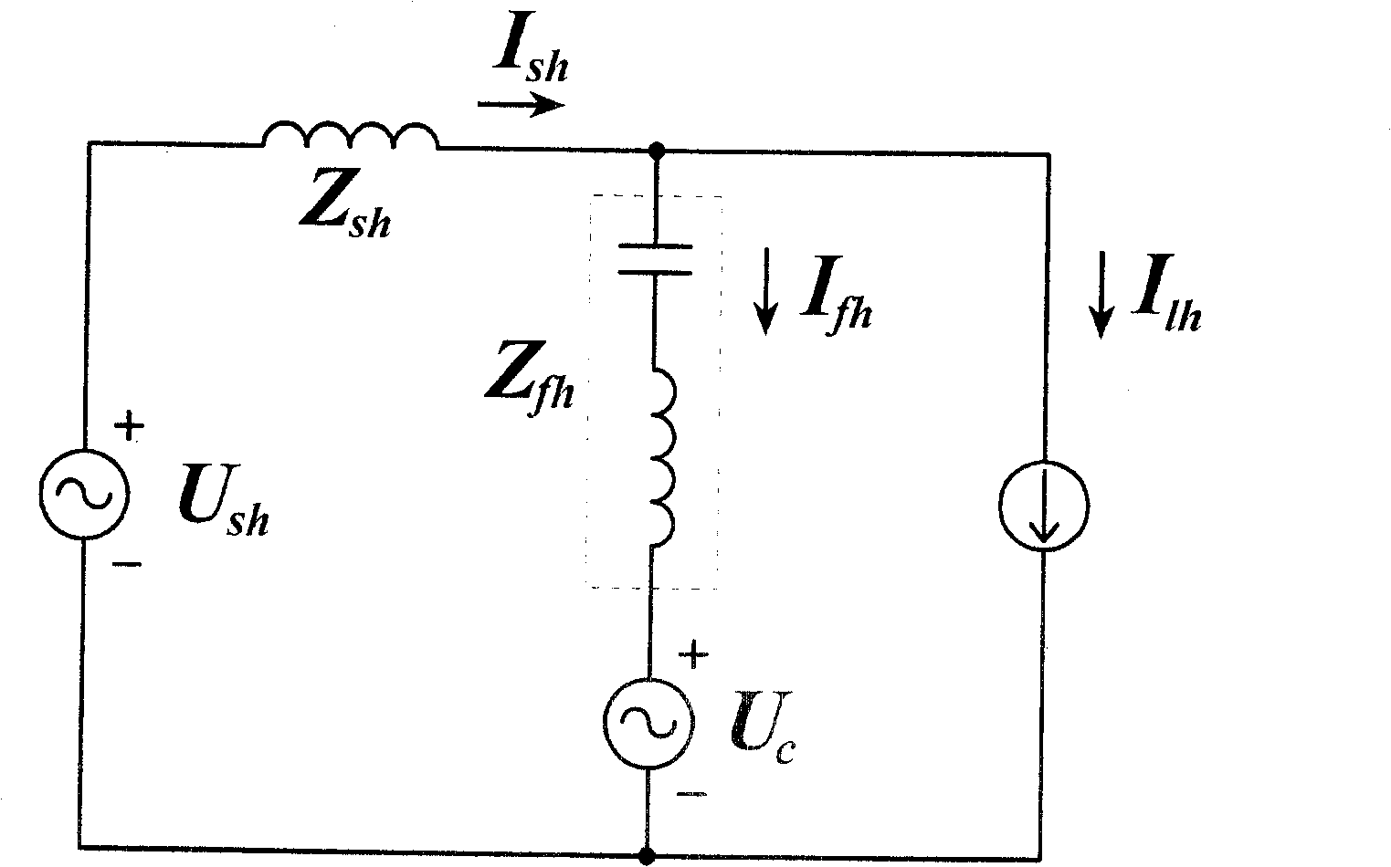 Hybrid active power filter and its control method